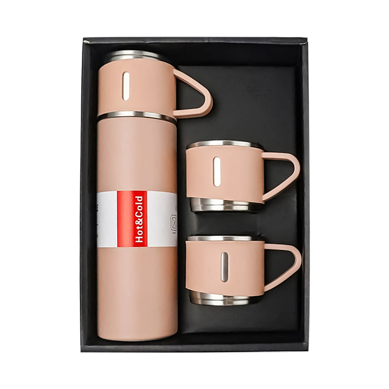 Ideal Living Insulated Tumbler Gift Set Pink 500ml
