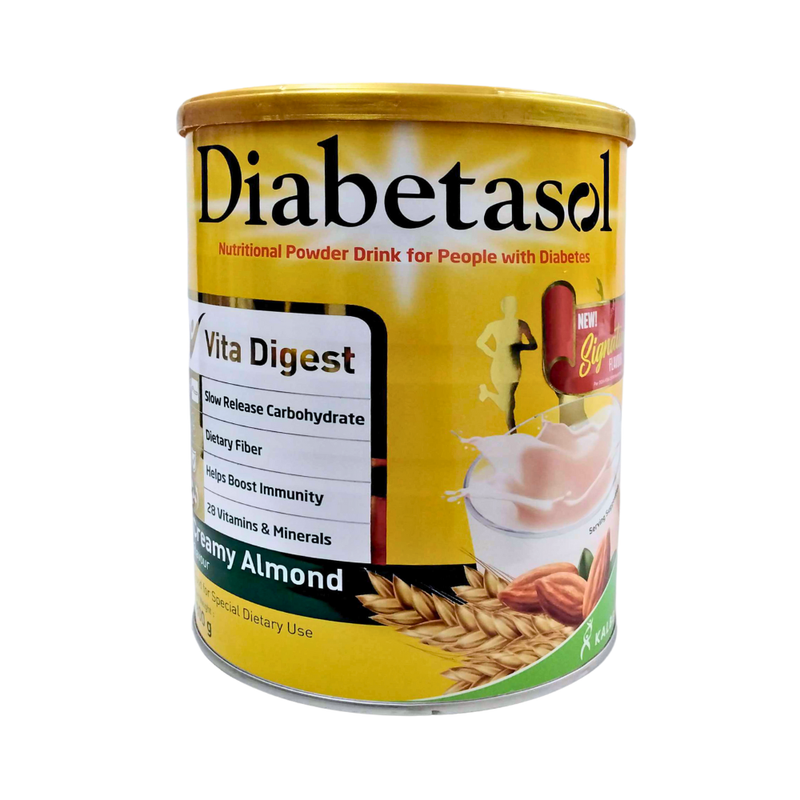 Diabetasol Powdered Milk Creamy Almond 800g