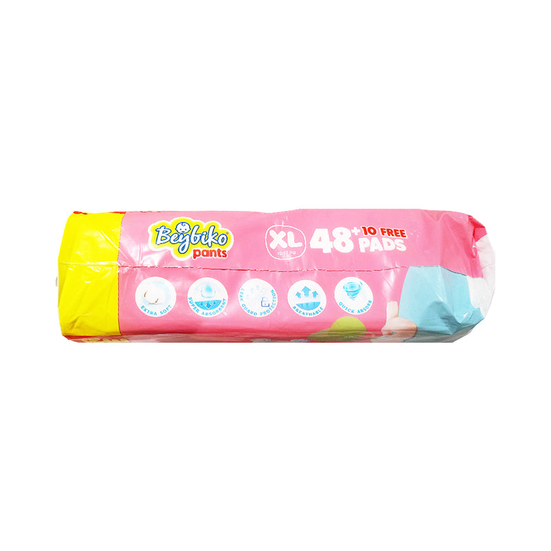 Beybiko Baby Diaper Pants XL 48 + 4's