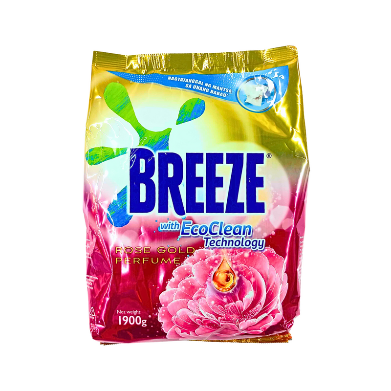 Breeze Detergent Powder Rose Gold Perfume 1900g