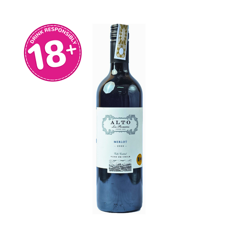 Alto Los Romeros Merlot Red Wine 750ml