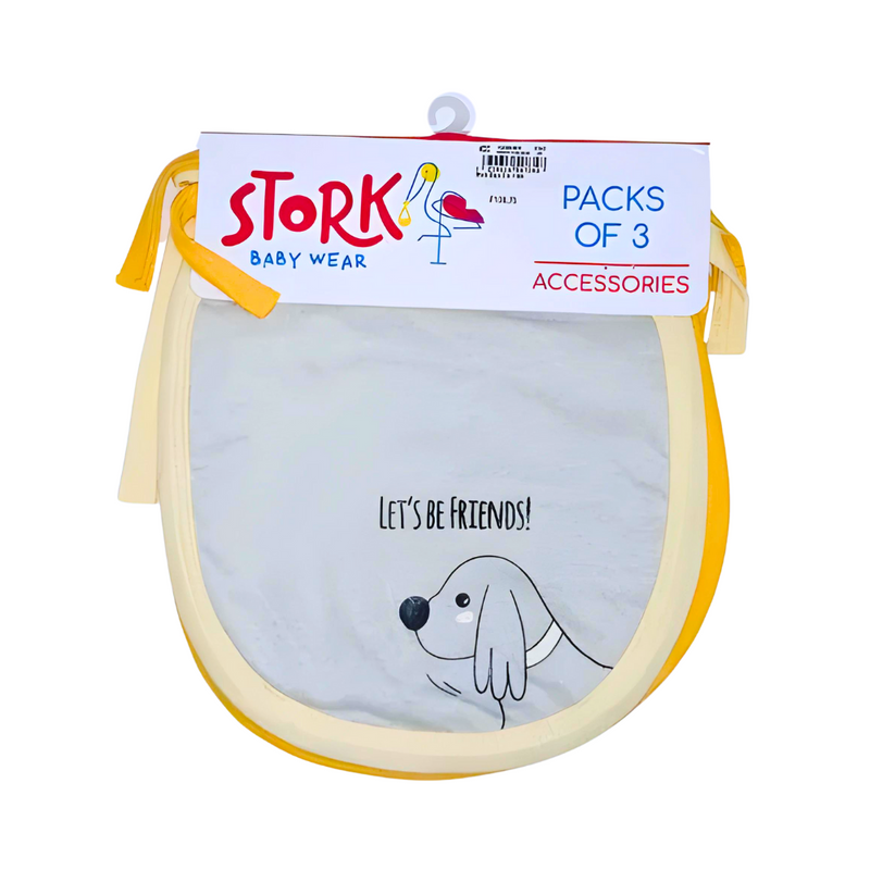 Stork Baby Wear Bib For Boys 3in1