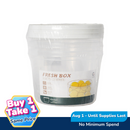 Ideal Living Round Food Keeper 3in1 450ml