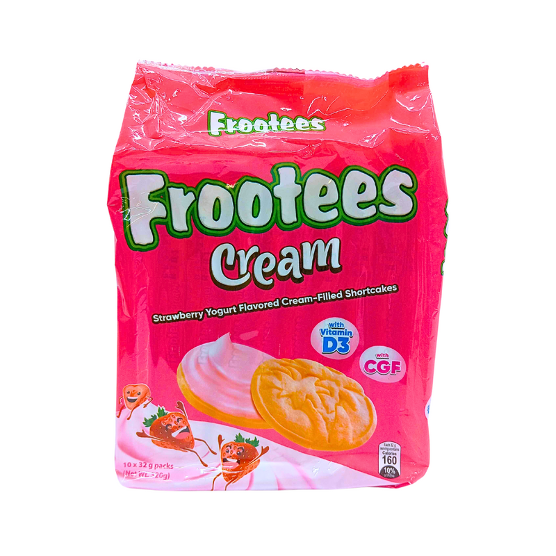 Rebisco Frootees Cream Strawberry 10's