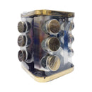 Rotating Spice Jar With Rack 12's