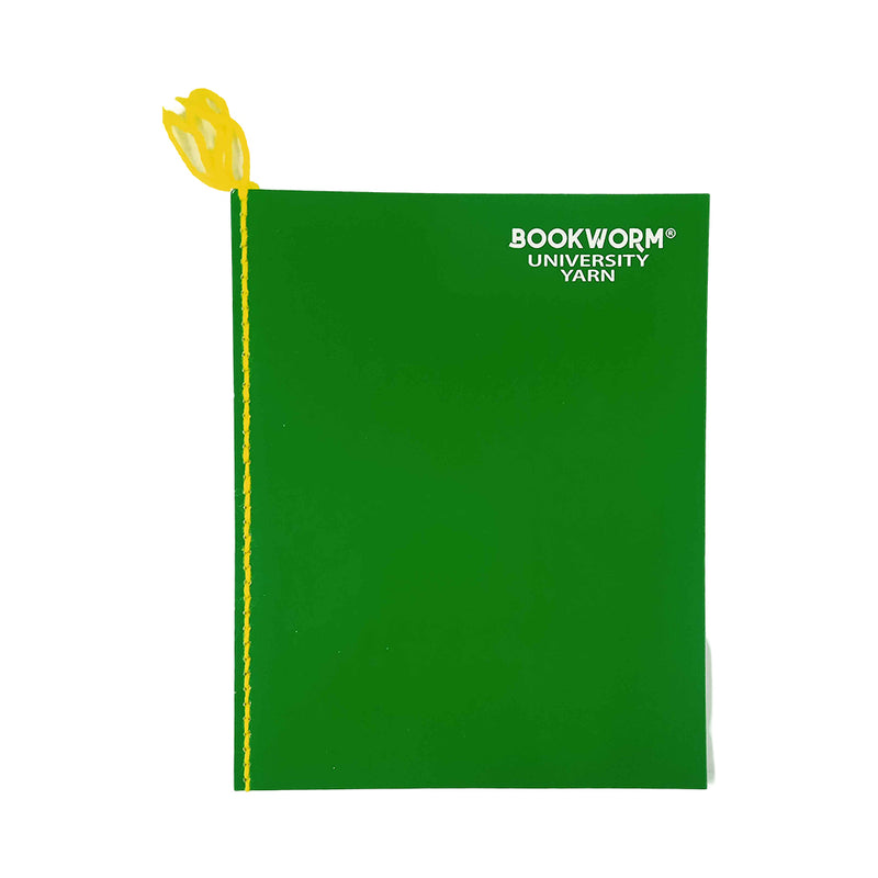 Bookworm University Yarn Notebook 80 Leaves