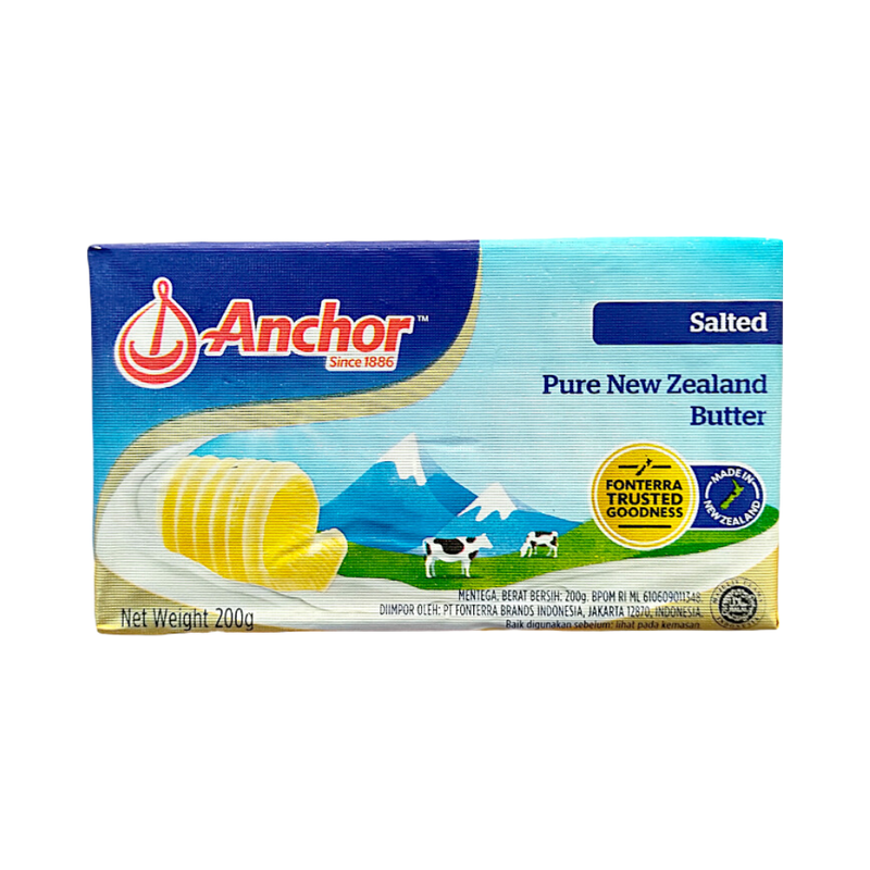 Anchor Butter Creamery Salted 200g