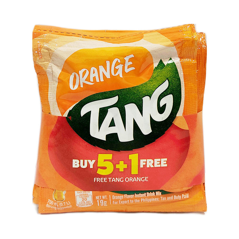 Tang Powdered Juice Orange 19g x 5's + 1