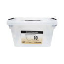 Home Gallery Stackable Box with Handle 10L