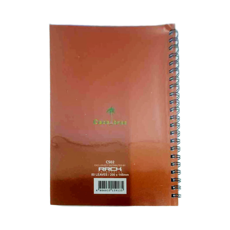 Coco Tree Notebook Double Spiral 80 Leaves