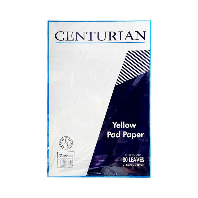 Centurian Yellow Pad 80 Leaves