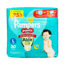 Pampers Pants Rash Shield Lotion With Aloe Large 30’s