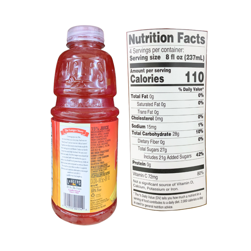 Langers Juice 32oz 946ml