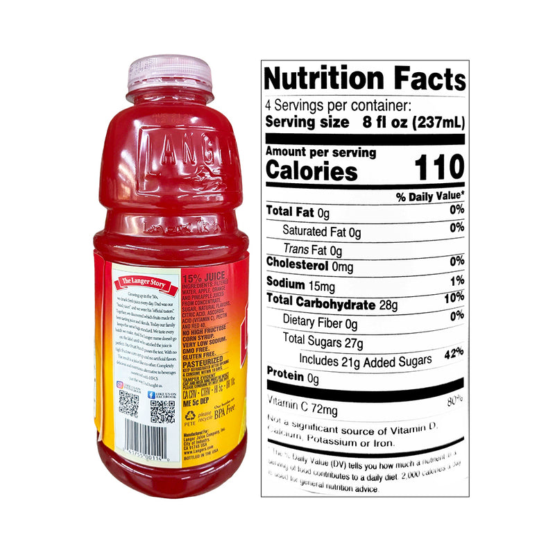 Langers Juice 946ml (32oz)