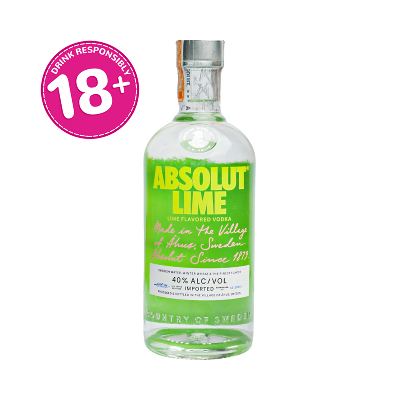 Absolut Lime Vodka 700ml