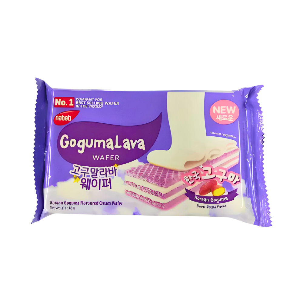 Nabati Goguma Lava Wafer 48g