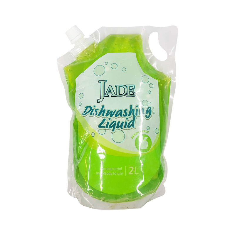 Jade Dishwashing Liquid Green Apple 2L