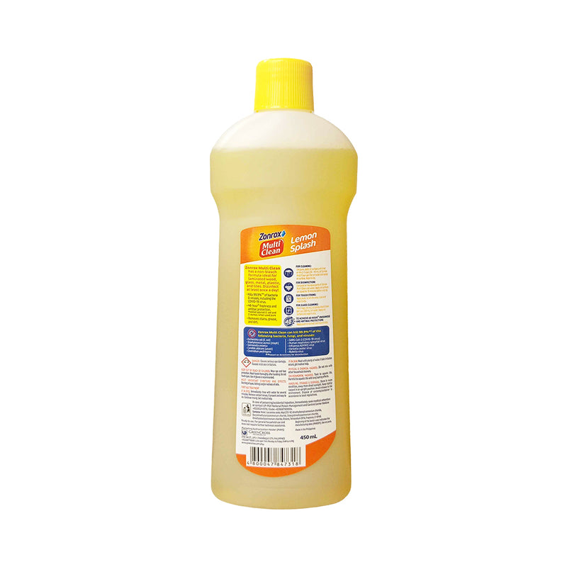 Zonrox Multi Clean Lemon Splash 450ml