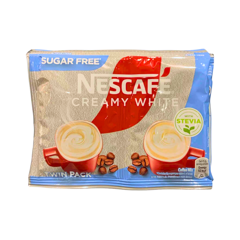 Nescafe Creamy White Twin Pack Sugar Free 22.4g