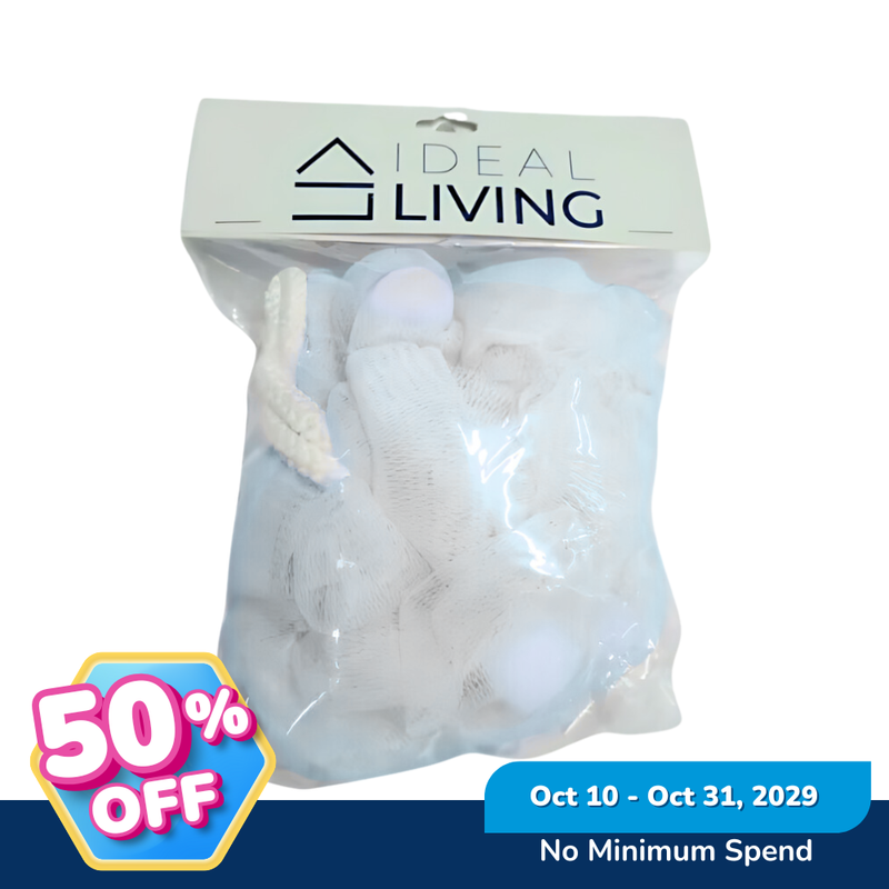 Ideal Living Bath Sponge Assorted 50g