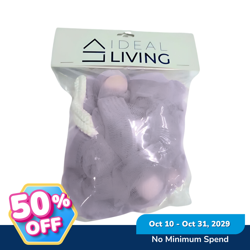 Ideal Living Bath Sponge Assorted 50g
