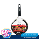 Ideal Living Wok Pan With Glass Lid 28cm