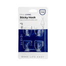 Ideal Living Sticky Hook Clear