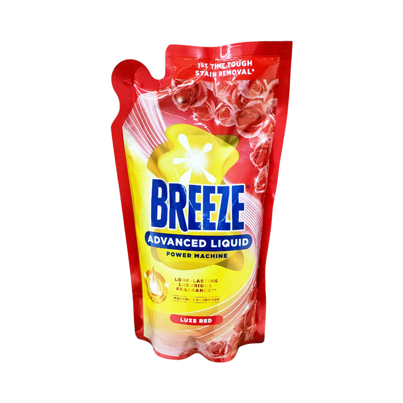 Breeze Liquid Detergent Power Machine Luxe Red 725g