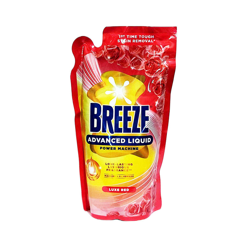 Breeze Liquid Detergent Power Machine Luxe Red 725g