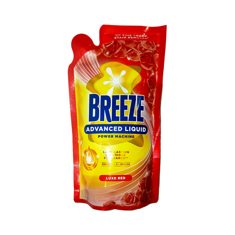 Breeze Liquid Detergent Power Machine Luxe Red 725g