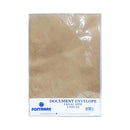Fine Arts Document Envelope Brown 5's