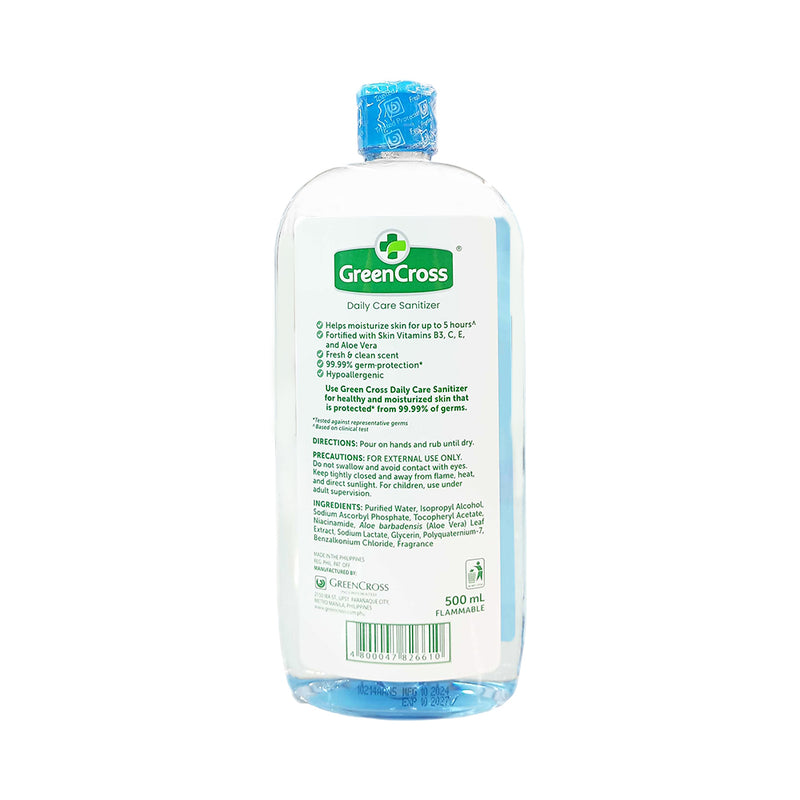 Green Cross Daily Care Sanitizer With Skin Vitamins