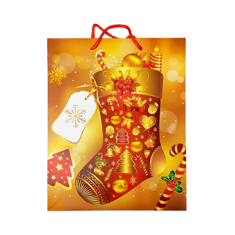 2A Coated Paper Bag Christmas Medium