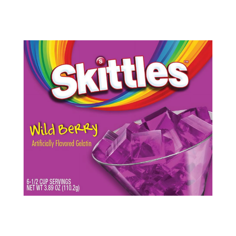 Skittles Wild Berry Gelatin 110.2g