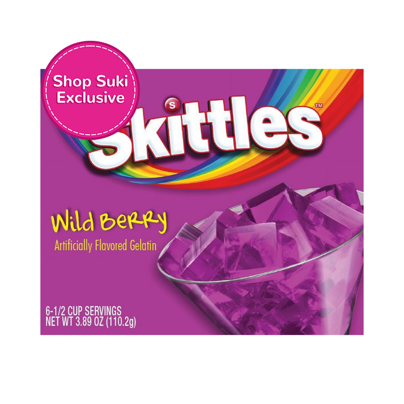 Skittles Wild Berry Gelatin 110.2g