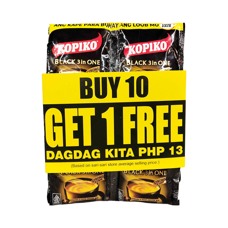 Kopiko Black 3in1 56g Promo Twin 10 + 1