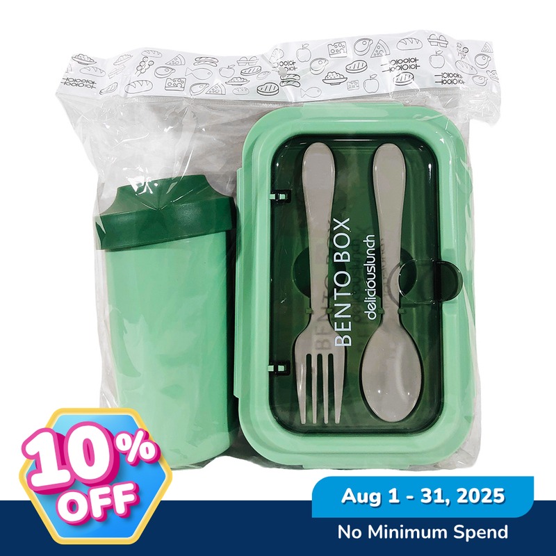 Ideal Living Lunch Box With Water Bottle