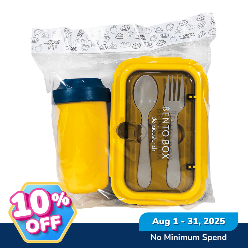 Ideal Living Lunch Box With Water Bottle
