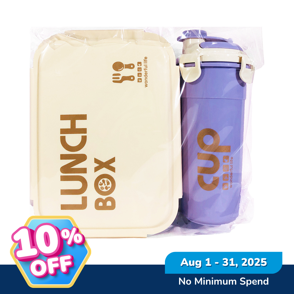 Ideal Living Lunch Box With Water Bottle