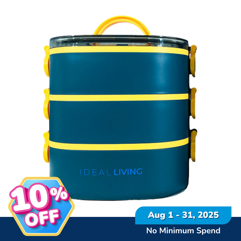 Ideal Living 3 Layer Lunch Box