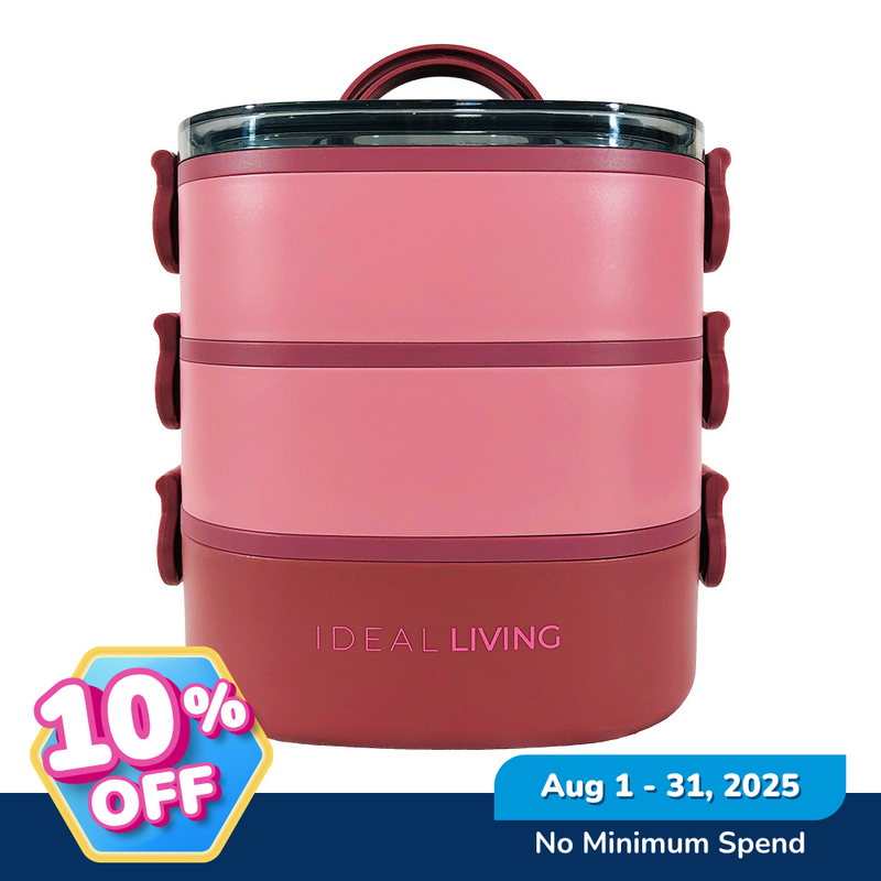 Ideal Living 3 Layer Lunch Box