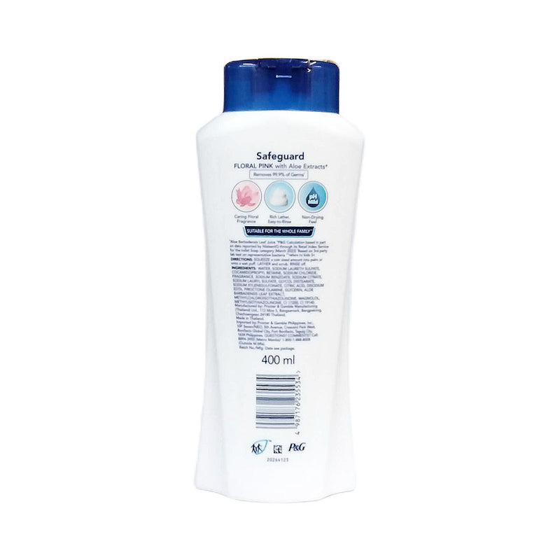 Safeguard Body Wash Pink SAN4 PH G Stk 400ml
