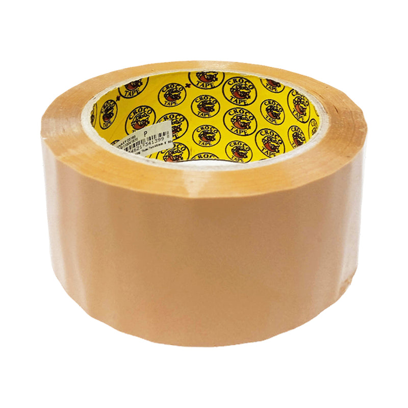 Crocodile Packaging Tape Tan 48mm x 90y