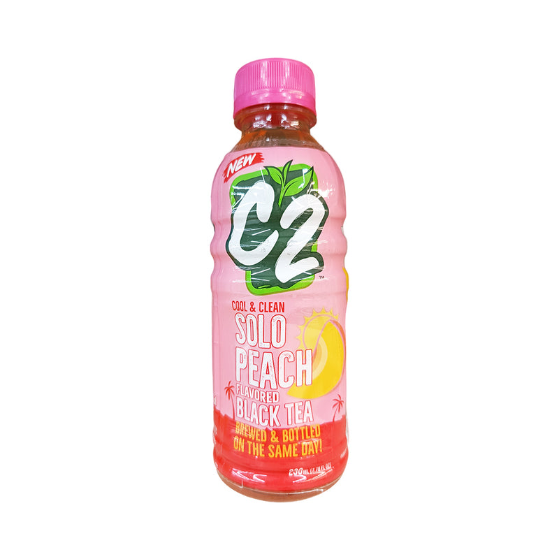 C2 Cool And Clean Black Tea Solo Peach 230ml