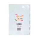 Starnotes Flowers on Head Soft Spiral Notebook 685 100 Leaves