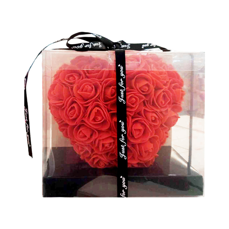 Ideal Living Heart Shaped Flower In Gift Box