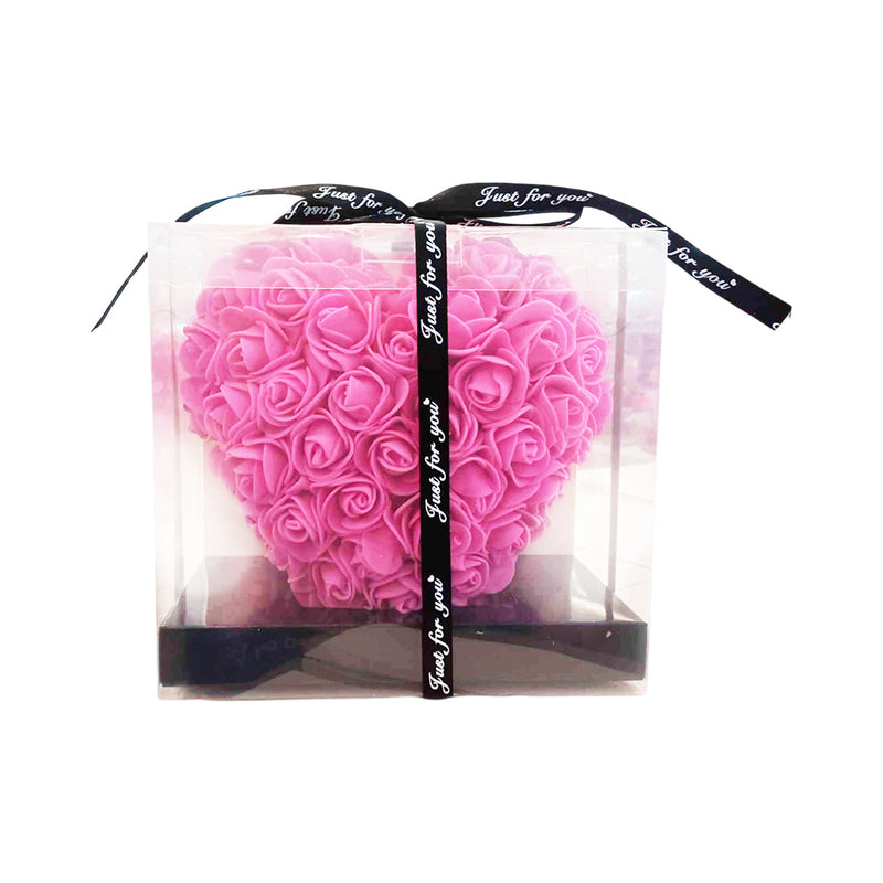 Ideal Living Heart Shaped Flower In Gift Box