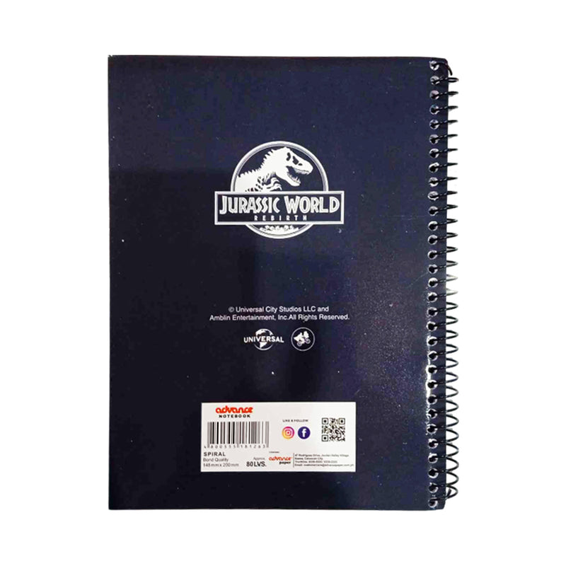 Advance Jurassic World Spiral Notebook 80 Leaves