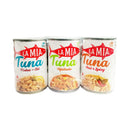 La Mia Tuna Flakes in Oil + Afritada + Hot & Spicy 155g x 3's