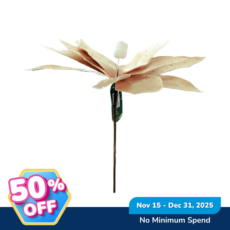 Ideal Living Christmas Poinsettia